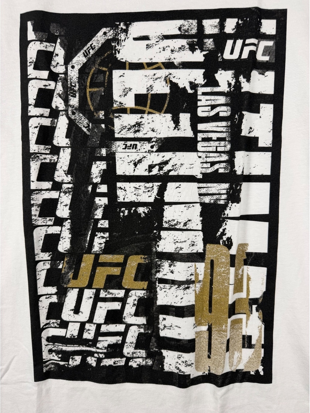 UFC 21 Champ Gold Graphic T-Shirt Size 2X Cotton Las Vegas Design